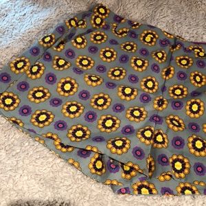 Flower print shorts